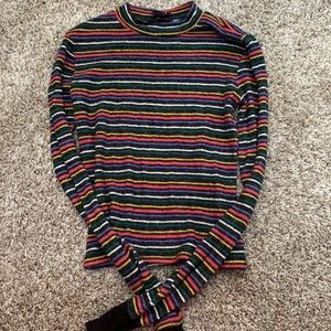 Urban outfitters Long-Sleeve Striped Sweater